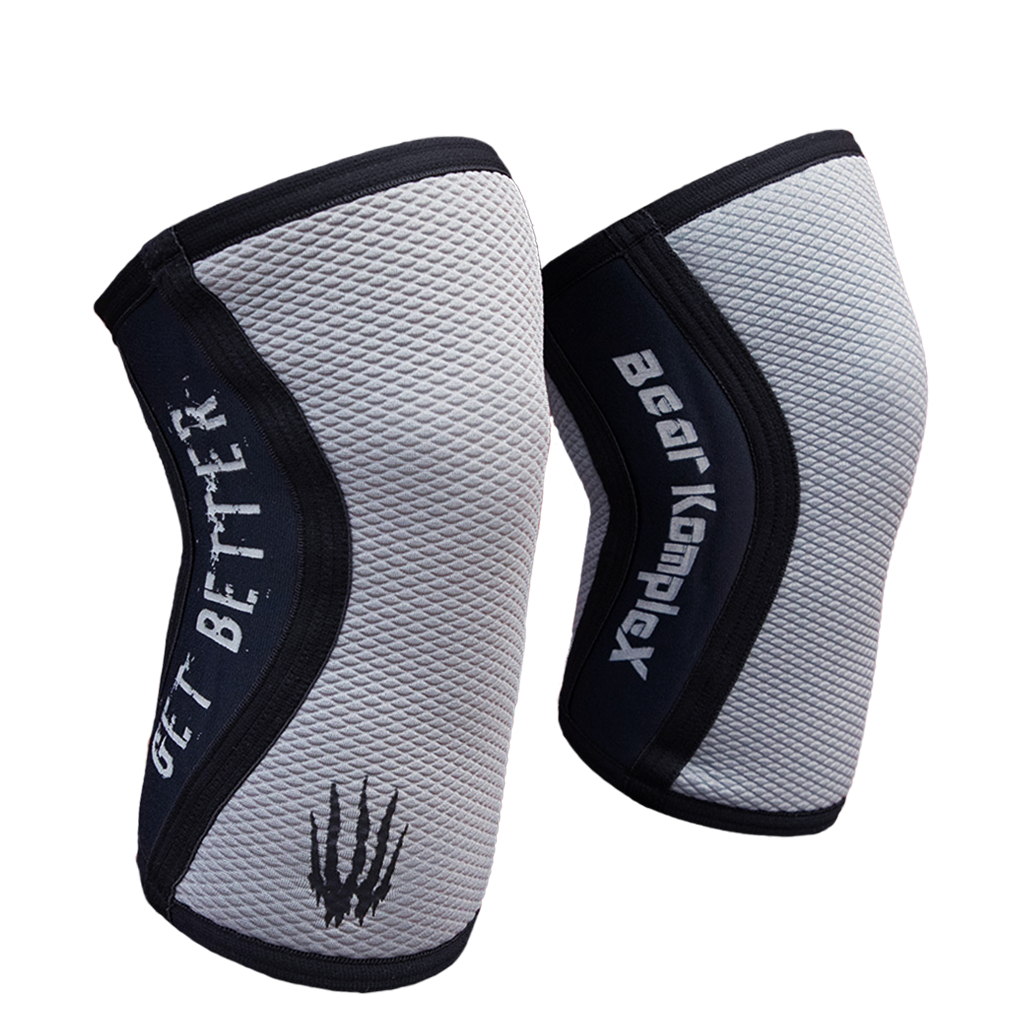 Bear KompleX Knee Sleeves - Grey Sharkskin