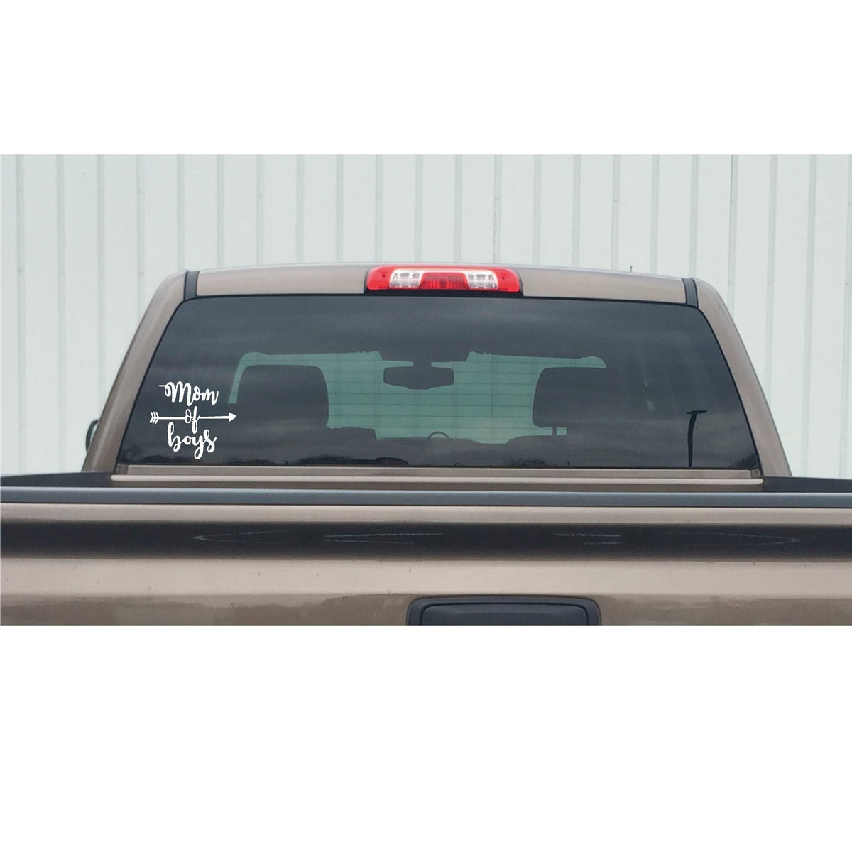 Mom of Boys Arrow Decal – Proud Mama Vinyl Sticker for Cars, Laptops & Gifts – 7530