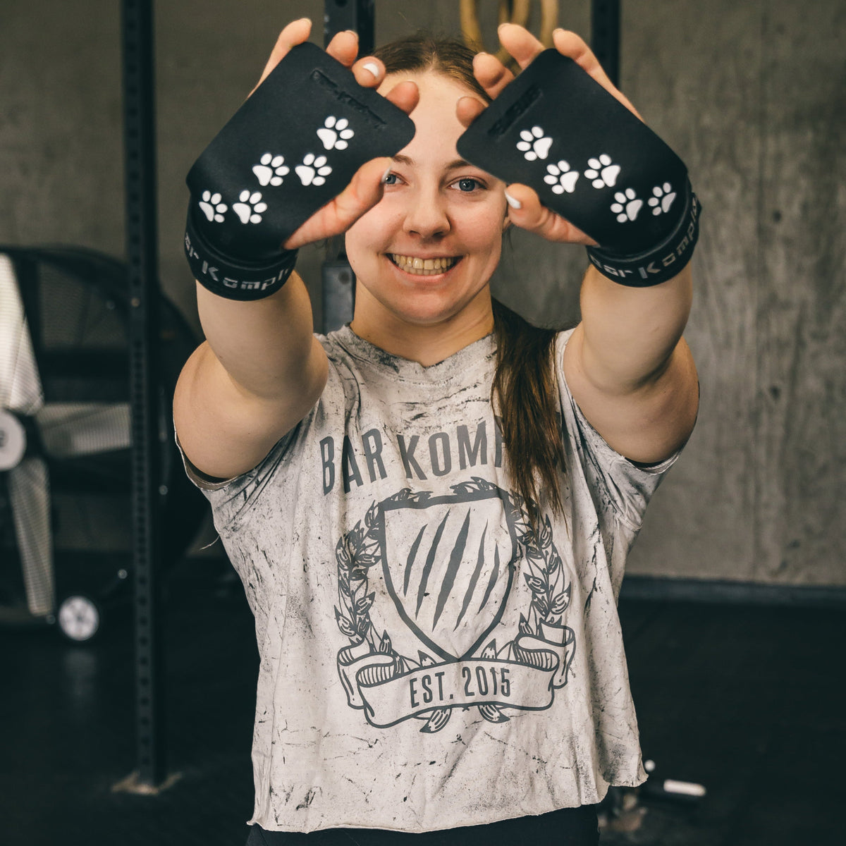 Paw Print by Lexi Neely - Black Diamond No Hole Speed Grips