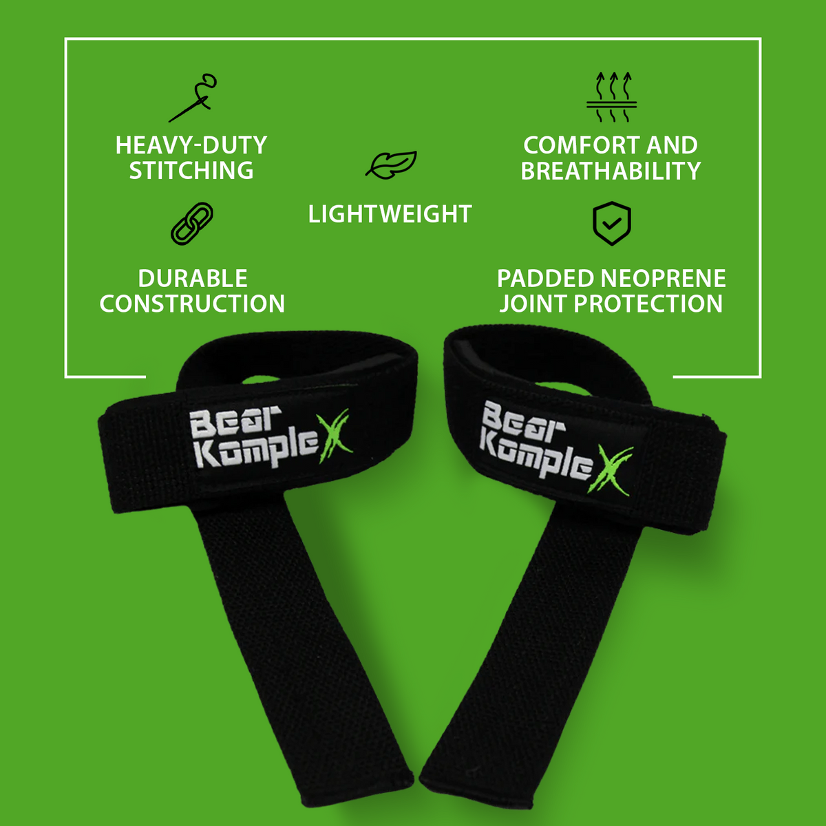 Bear KompleX Lifting Straps (Pair)