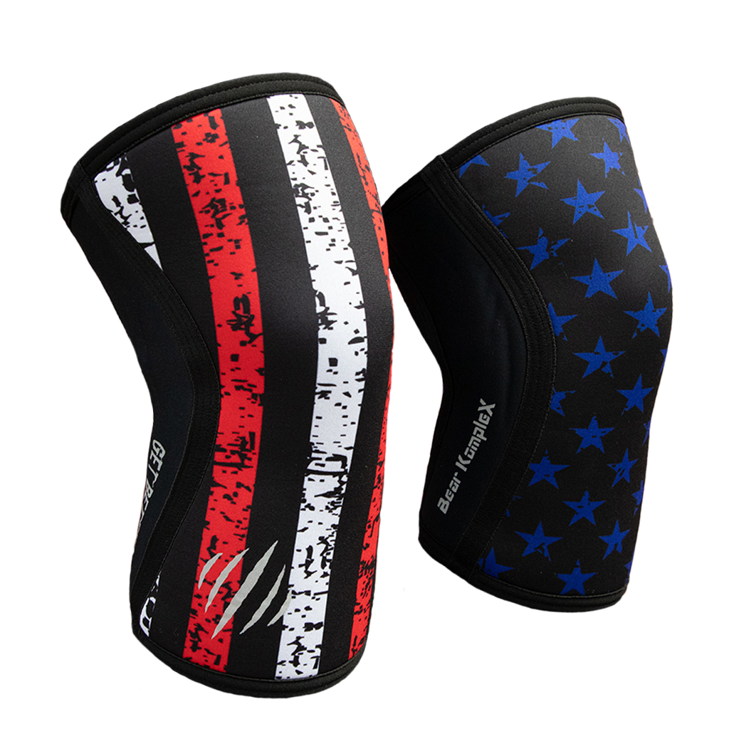 Bear KompleX Knee Sleeves - Stars & Stripes